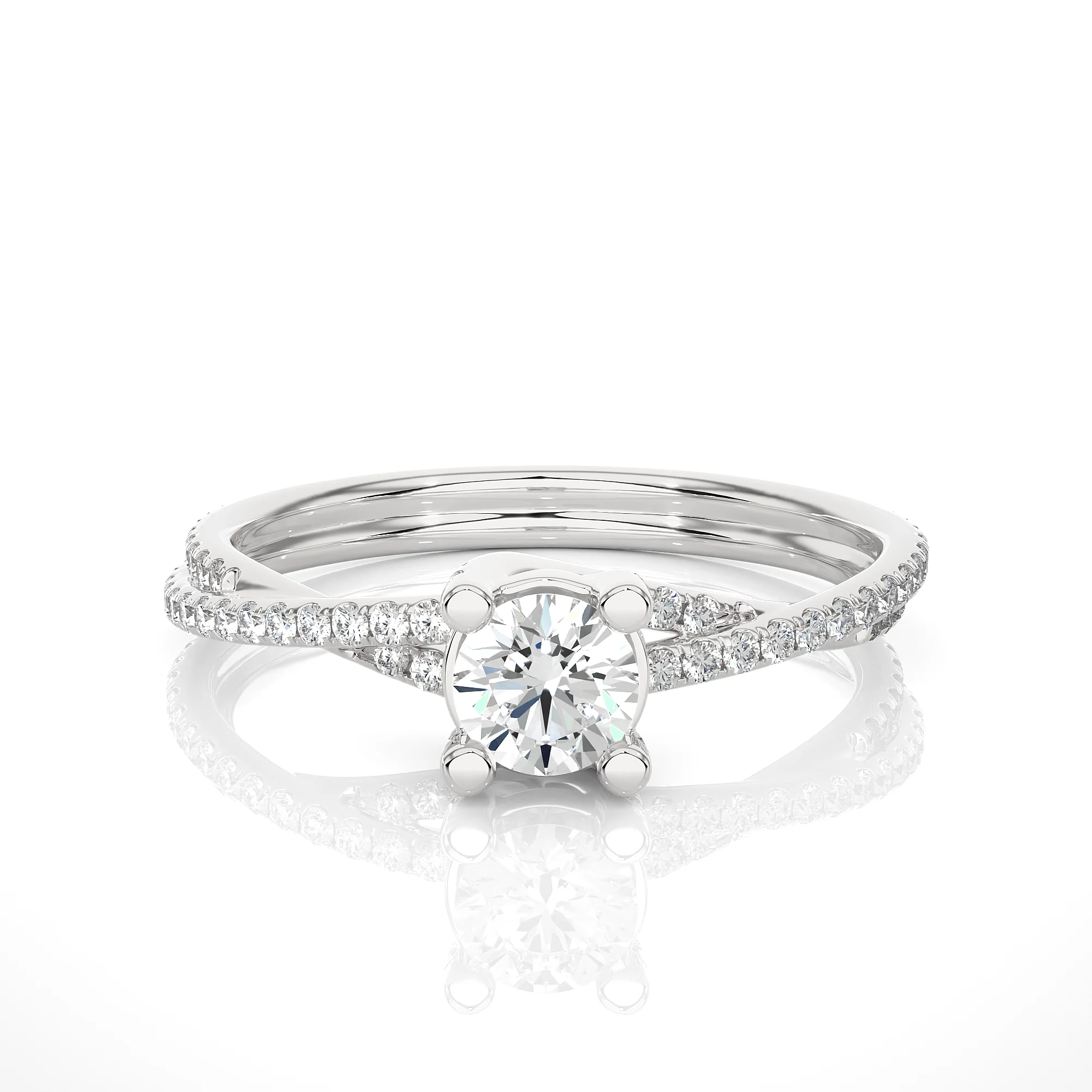 Shah Luxury Luminous Engagement ring LURU0102-42WP-2.00 product image