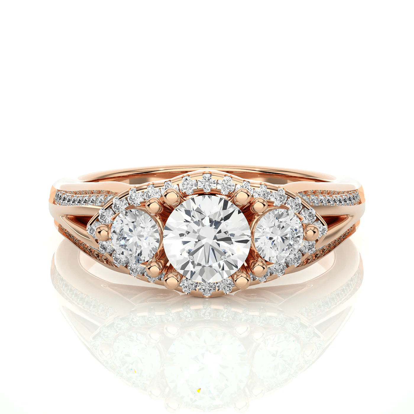 Shah Luxury Luminous Engagement ring LURU0102-42WP-2.00 product image