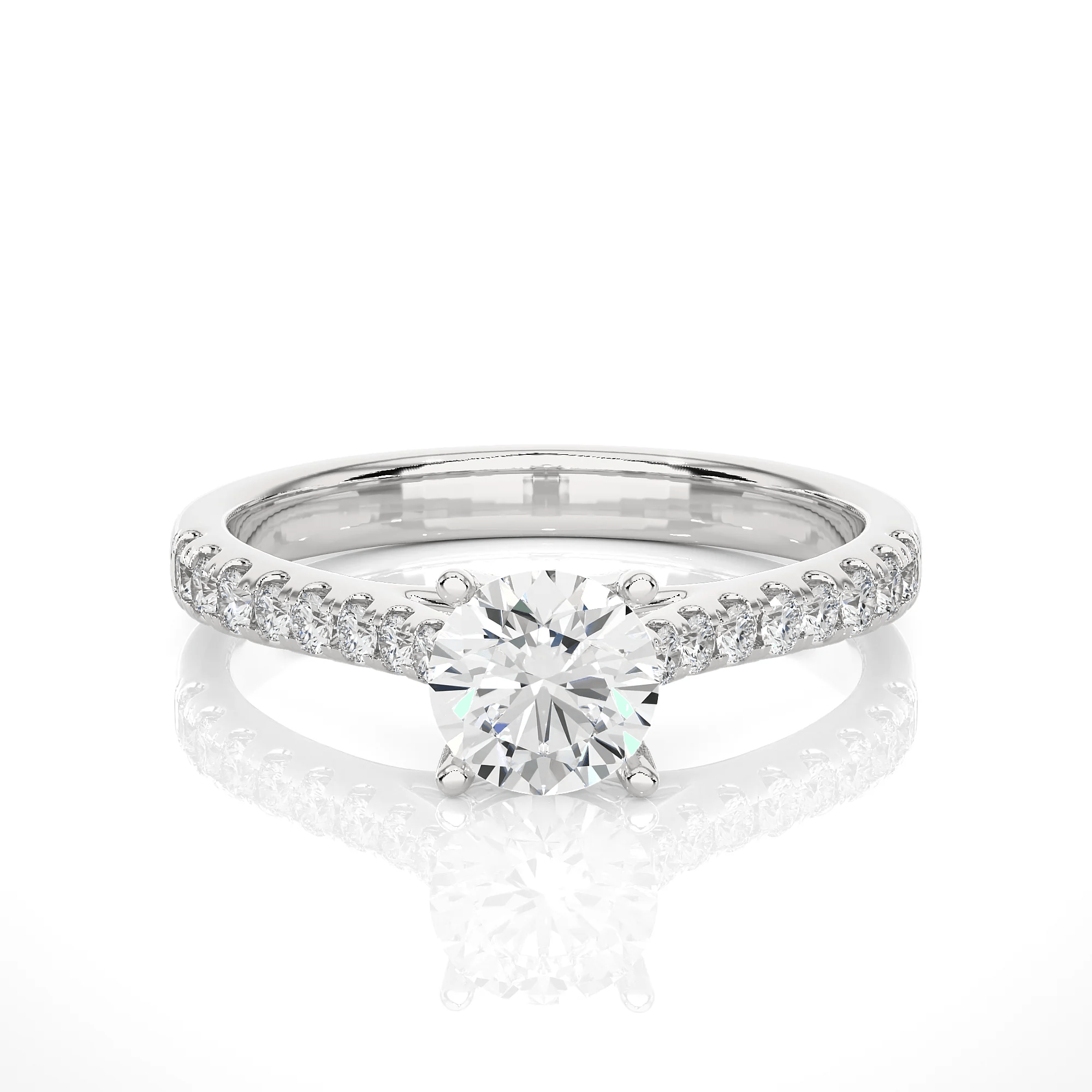 Shah Luxury Luminous Engagement ring LURU0102-42WP-2.00 product image