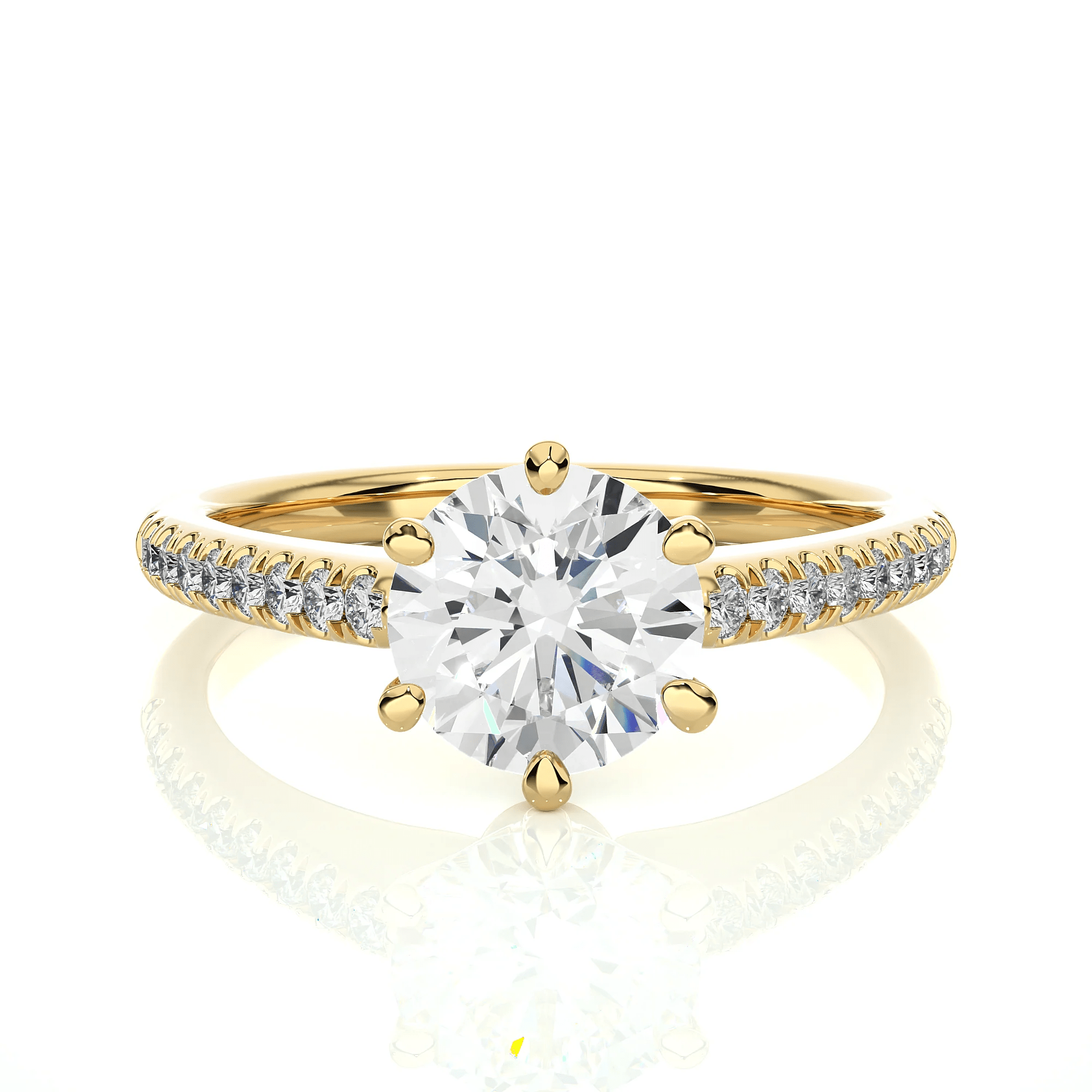 Shah Luxury Luminous Engagement ring LURU0102-42WP-2.00 product image