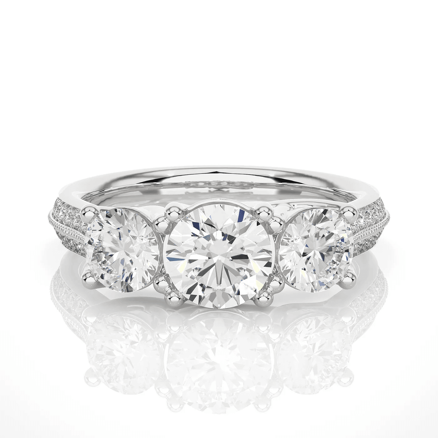 Shah Luxury Luminous Engagement ring LURU0102-42WP-2.00 product image